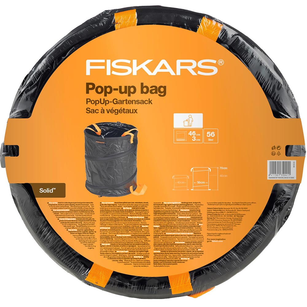Fiskars Solid™ Popup Garden Bag 56 litre