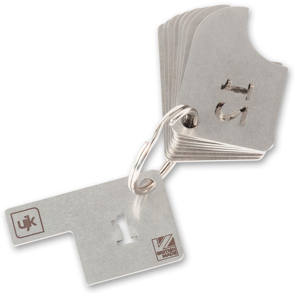 UJK Metric Radius Gauge Set