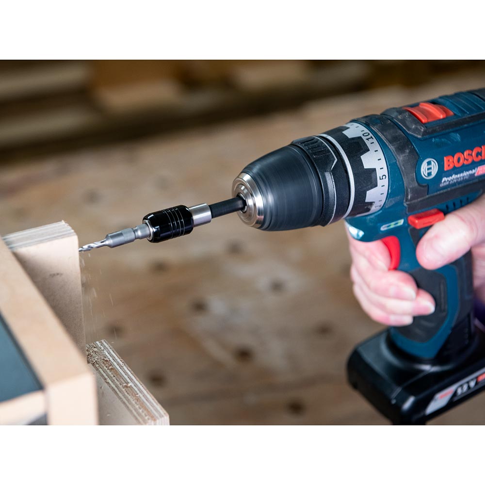 Axminster 75mm Quick Release Bit Holder 1/4"