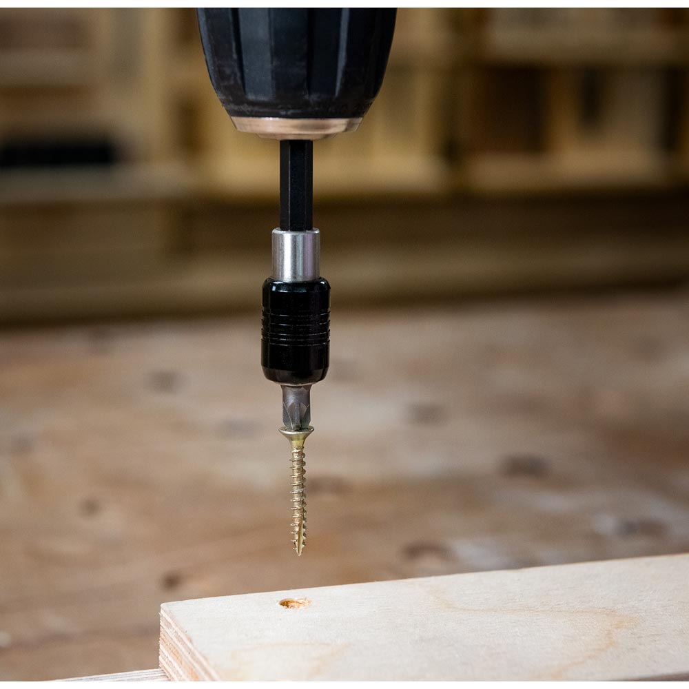 Axminster 75mm Quick Release Bit Holder 1/4"