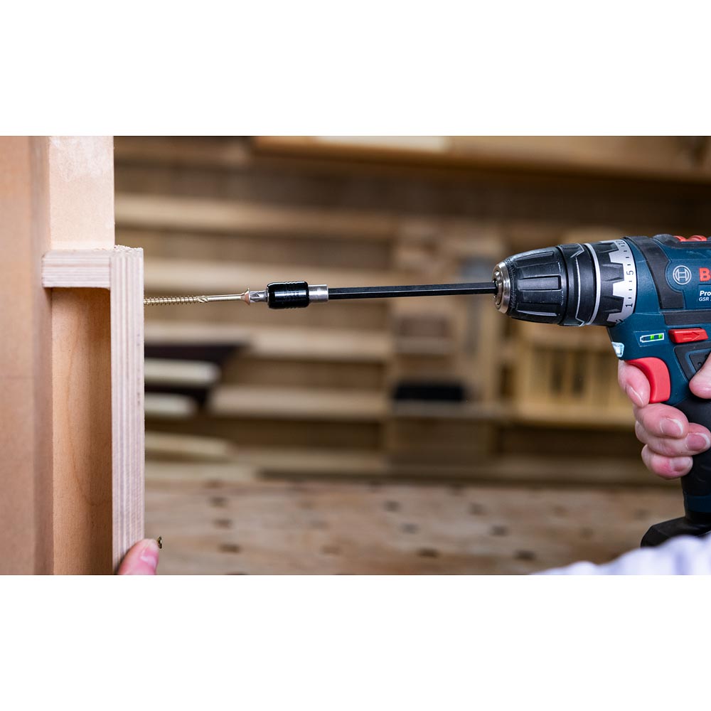 Axminster 150mm Quick Release Bit Holder 1/4"