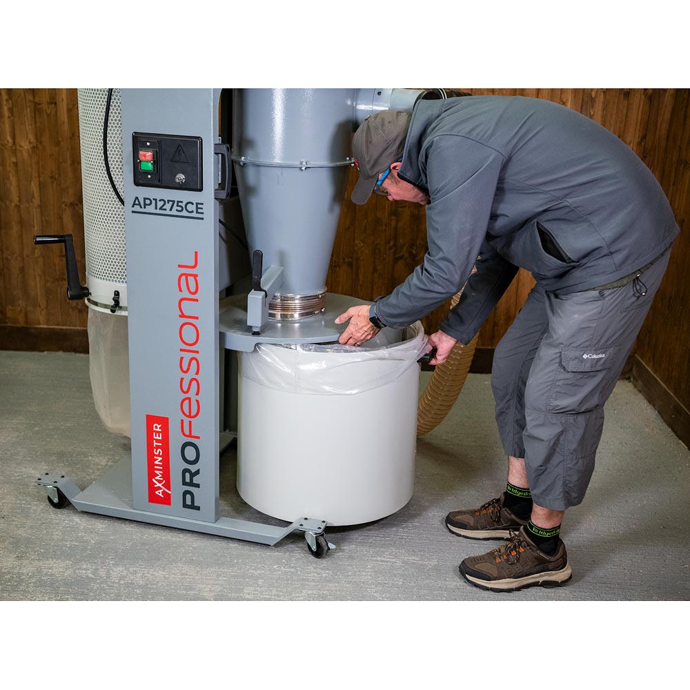 Axminster Professional AP1275CE Cyclone Extractor - 230V