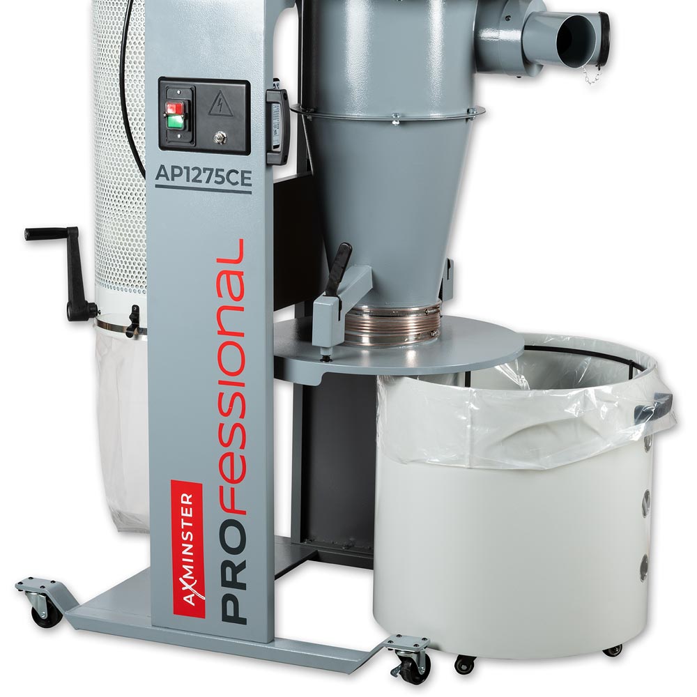 Axminster Professional AP1275CE Cyclone Extractor - 230V