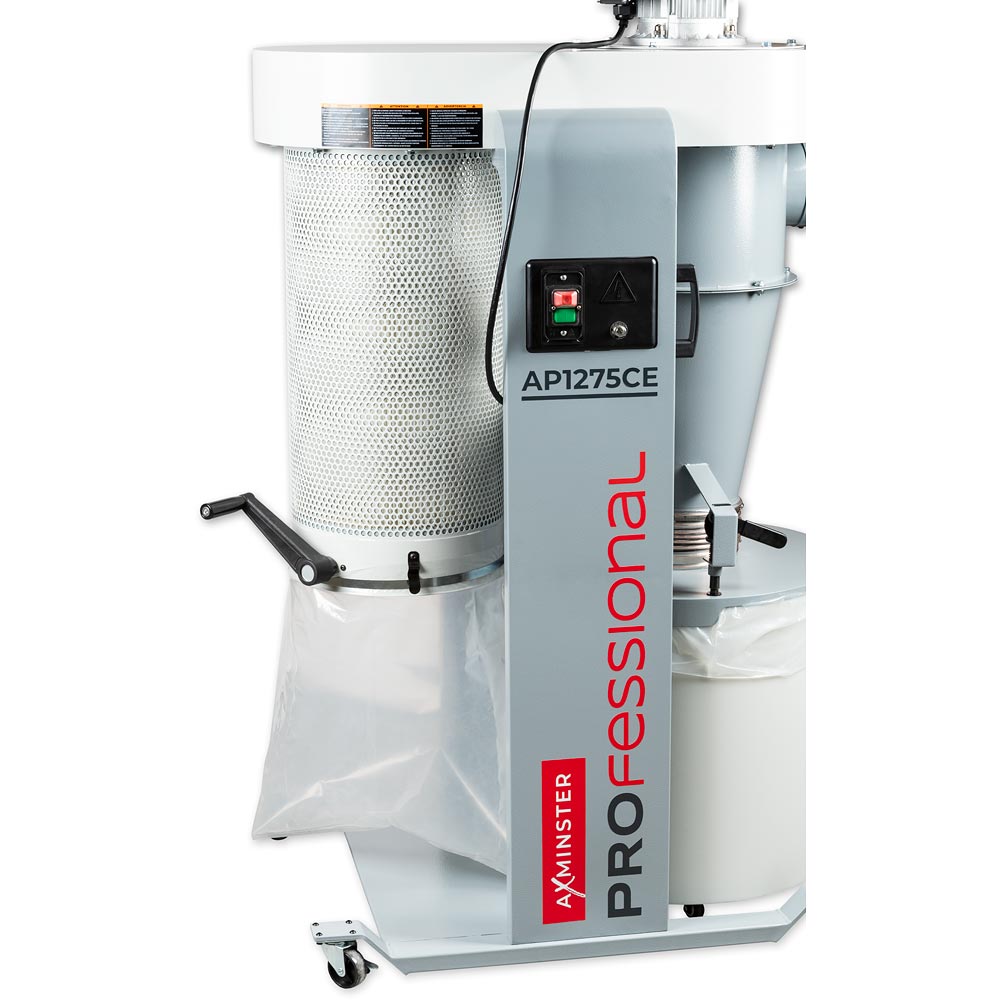 Axminster Professional AP1275CE Cyclone Extractor - 230V