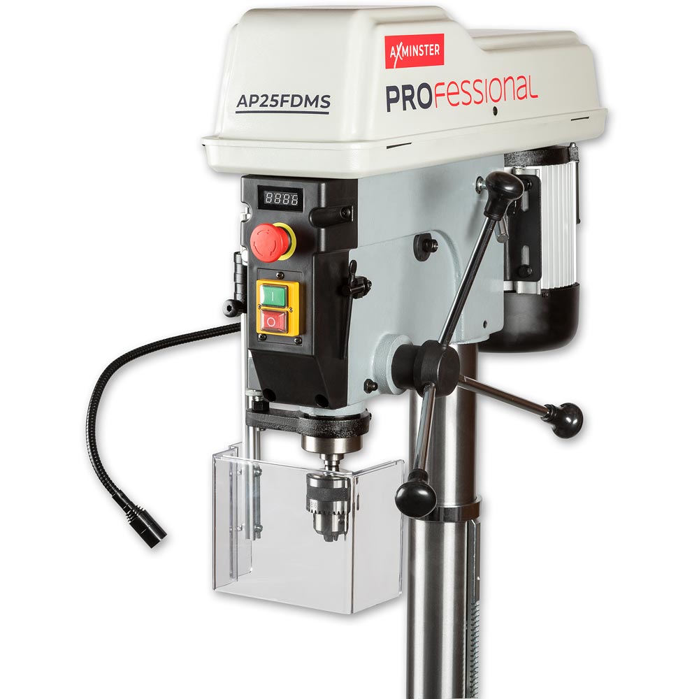 Axminster Professional AP25FDMS Variable Speed Floor Pillar Drill 230V