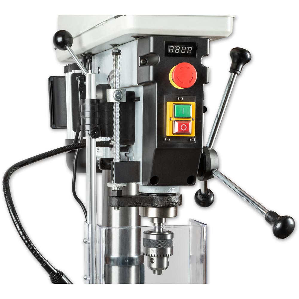 Axminster Professional AP25FDMS Variable Speed Floor Pillar Drill 230V