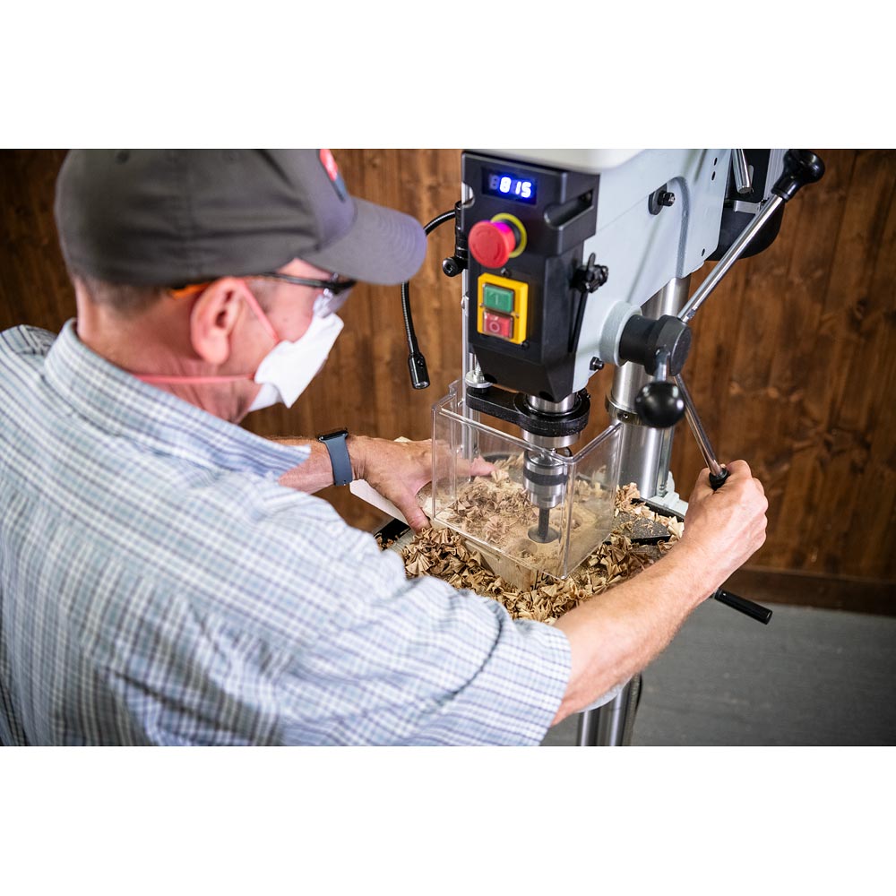 Axminster Professional AP25FDMS Variable Speed Floor Pillar Drill 230V