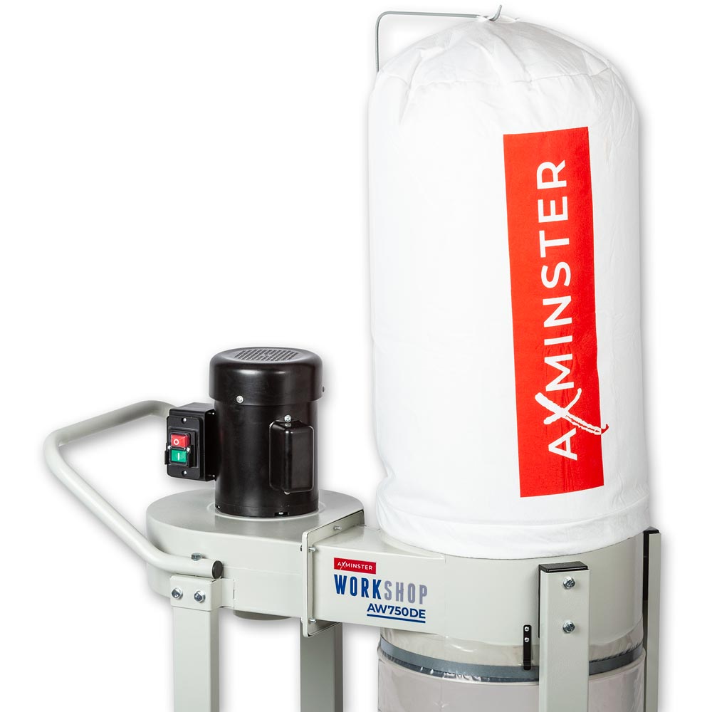 Axminster Workshop AW750DE Dust Extractor 1HP
