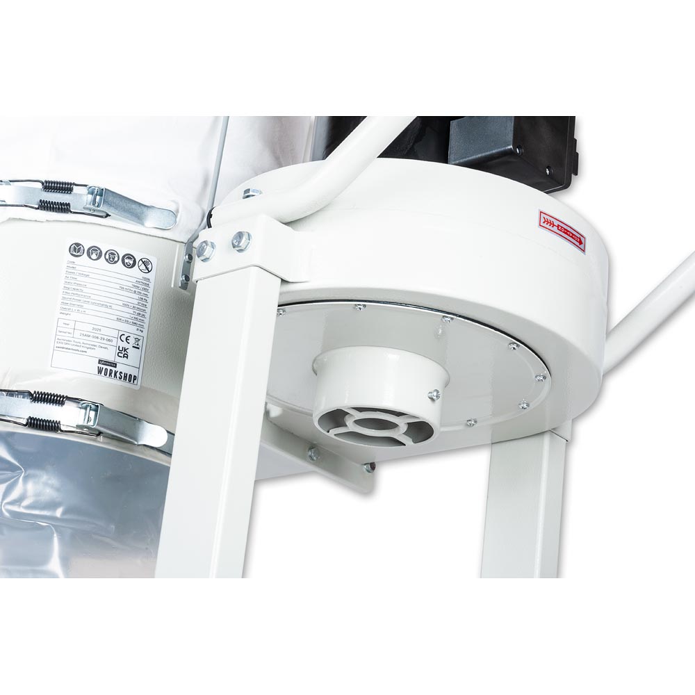 Axminster Workshop AW750DE Dust Extractor 1HP