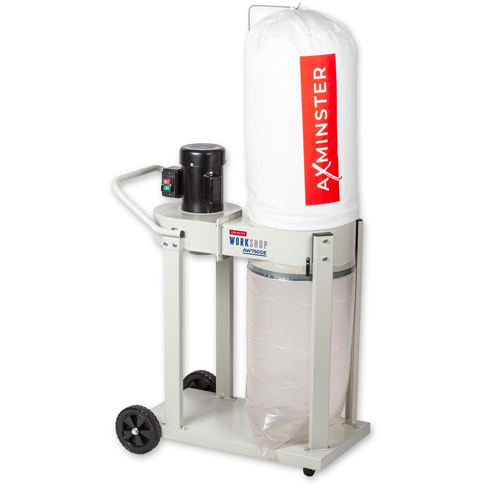 Axminster Workshop AW750DE Dust Extractor 1HP