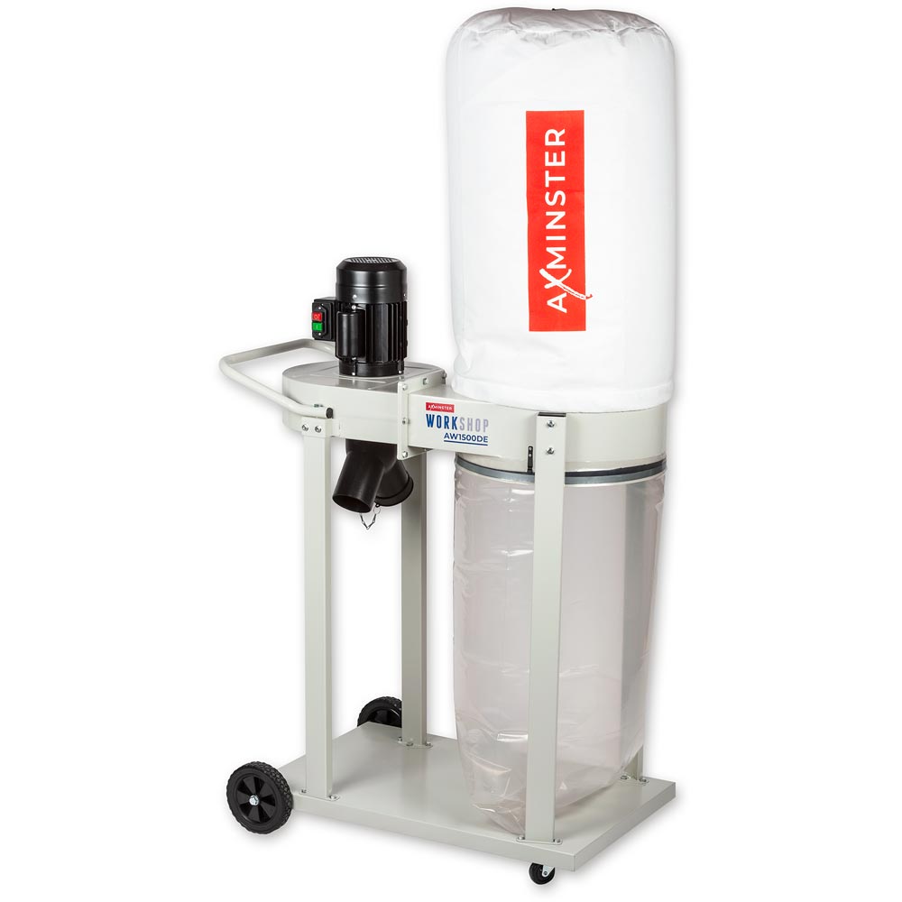 Axminster Workshop AW1500DE Dust Extractor 2HP