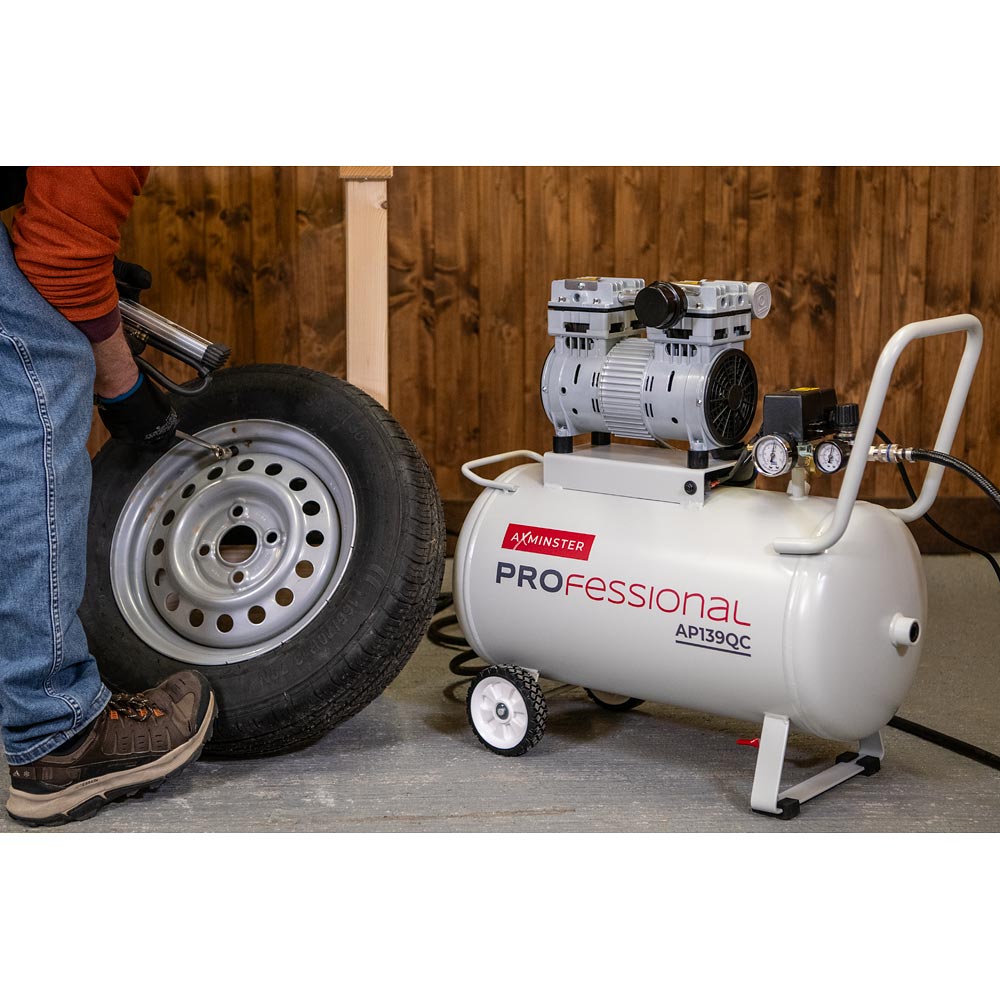 Axminster Professional AP139QC Quiet Compressor