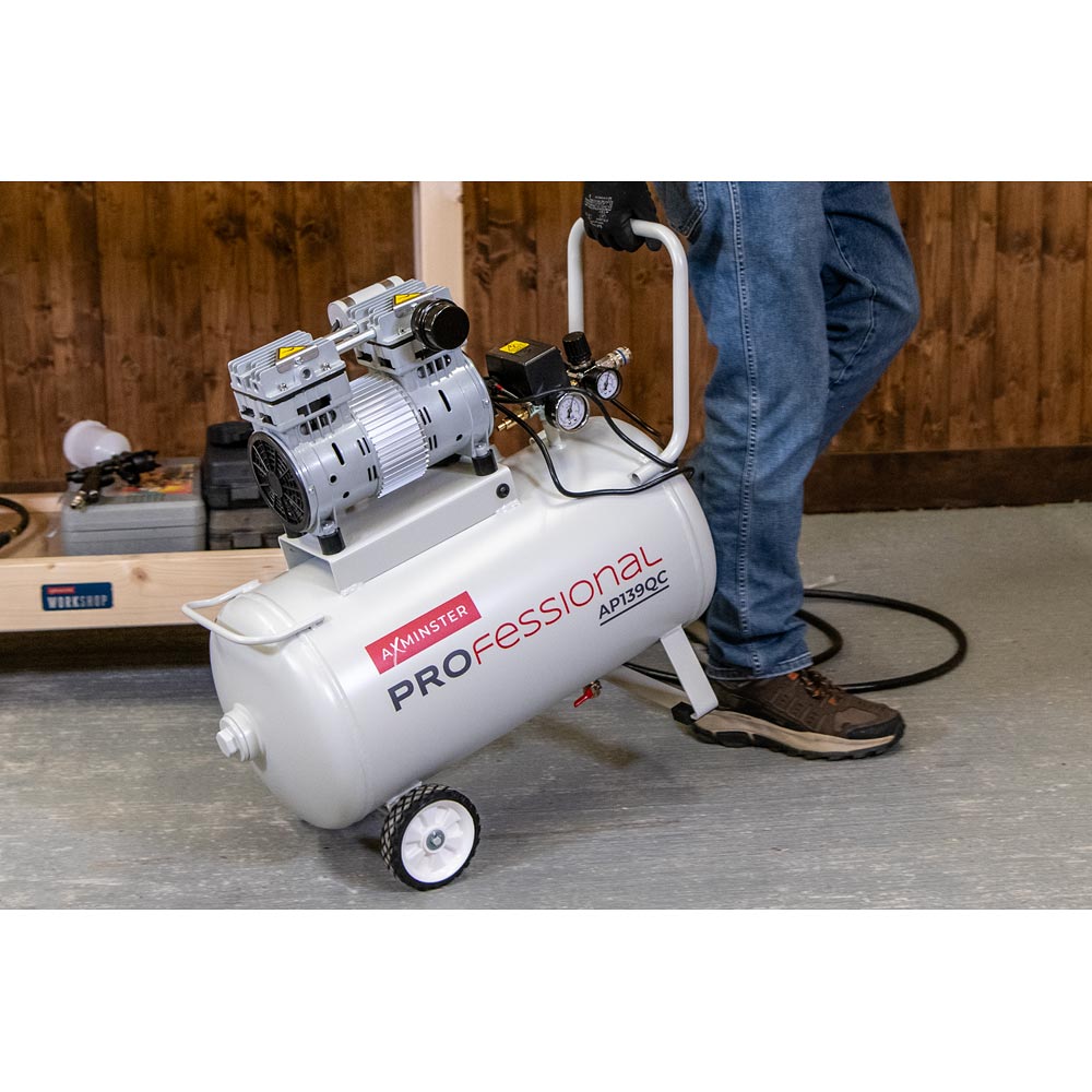 Axminster Professional AP139QC Quiet Compressor
