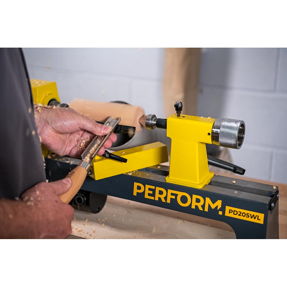 Perform PD205WL Woodturning Lathe 230V