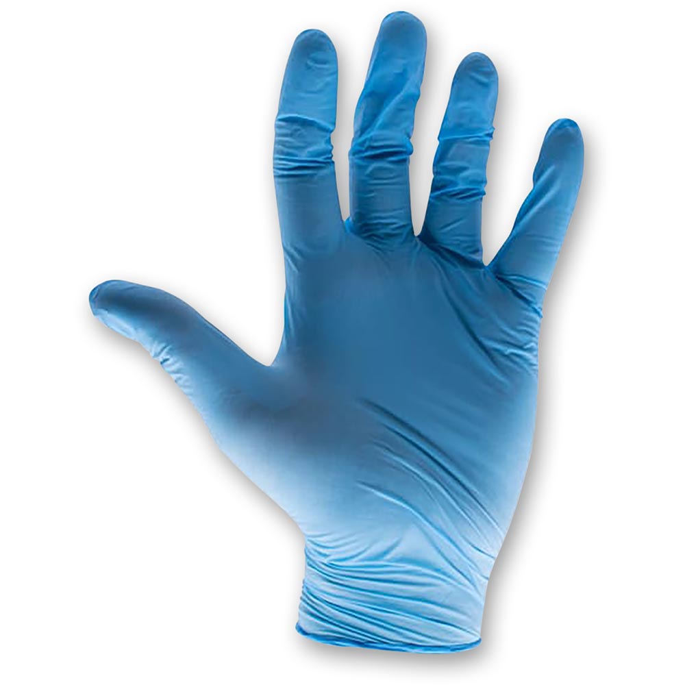 Scan Blue Nitrile Disposable Gloves