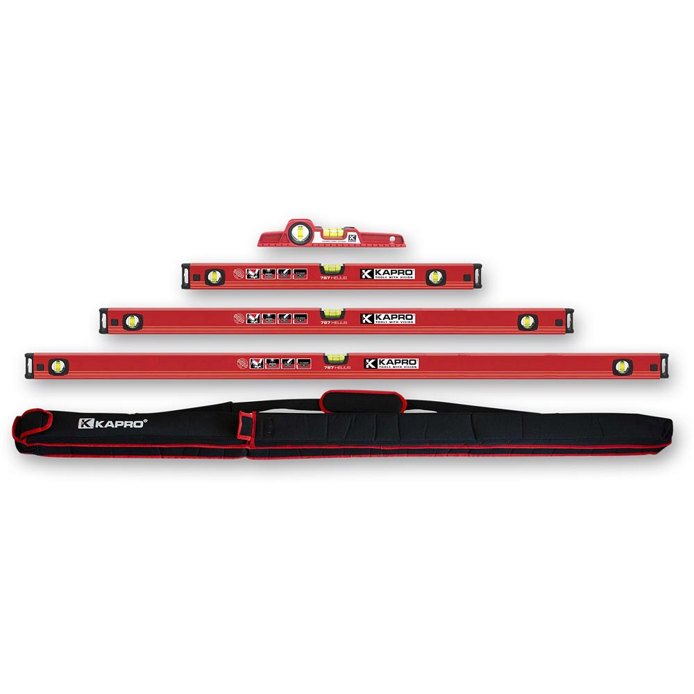 Kapro 787 Series Level Set, 4 Piece