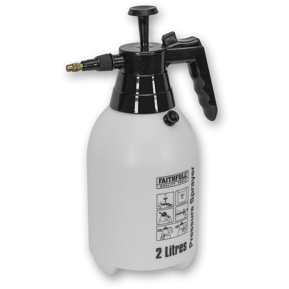 Faithfull Handheld Pressure Sprayer 2 litre