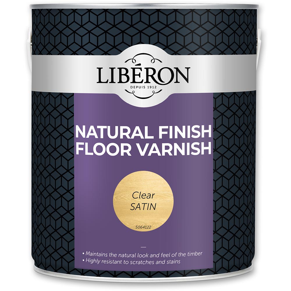Liberon Natural Finish Floor Varnish 2.5L