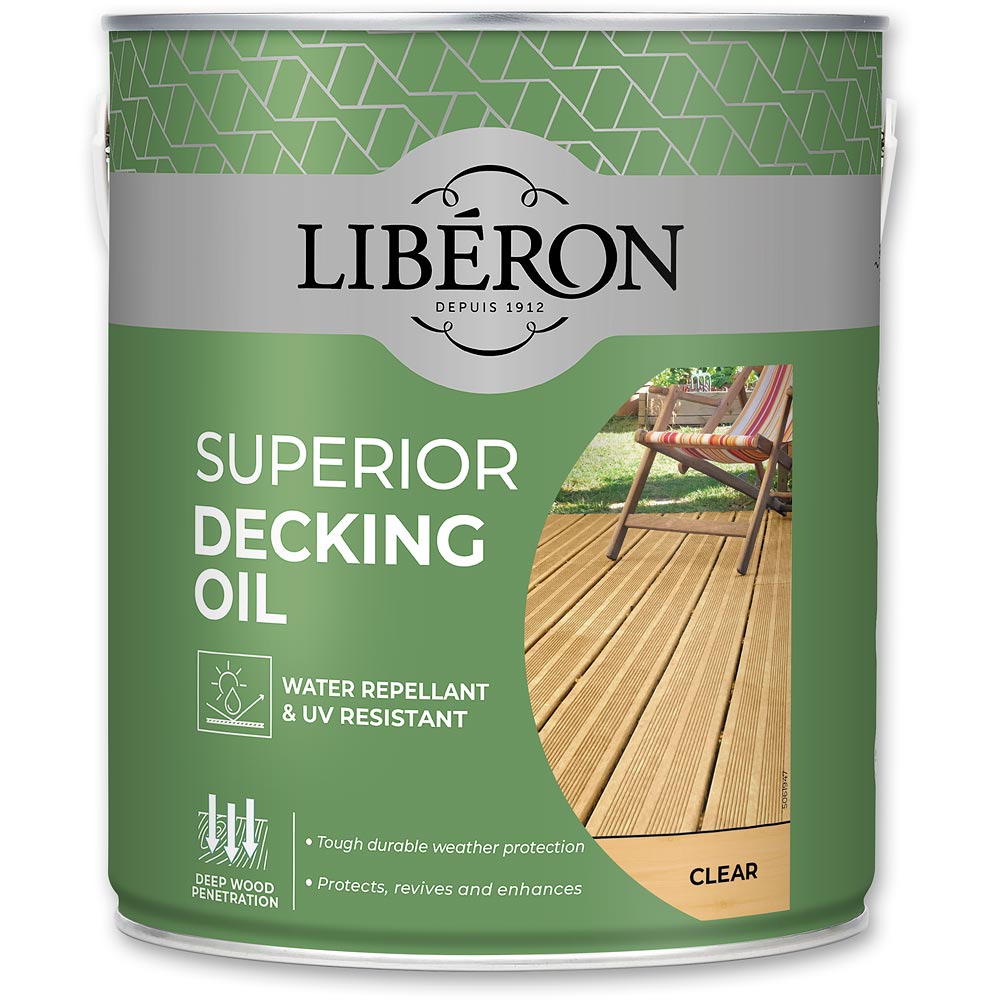 Liberon Superior Decking Oil Clear 2.5L