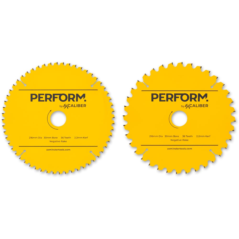 Perform 216mm Saw Blade Package (Pkt 2)