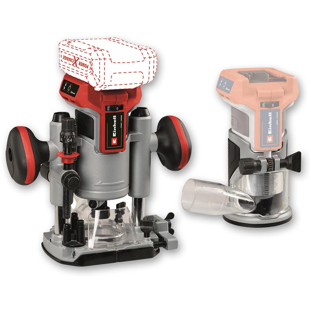 Einhell TP-RO 18 Set Li BL Router Kit 18V (Body Only)
