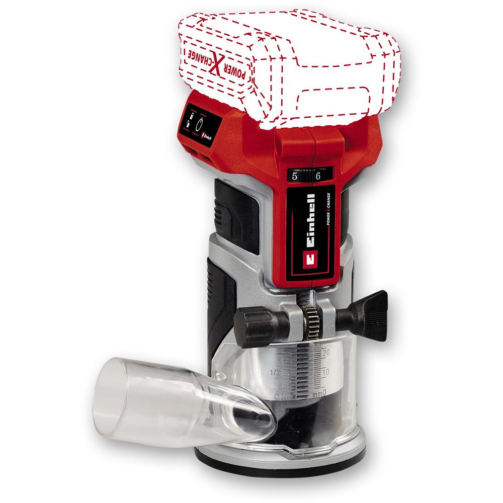Einhell TP-ET 18 Li BL Palm Router 18V (Body Only)