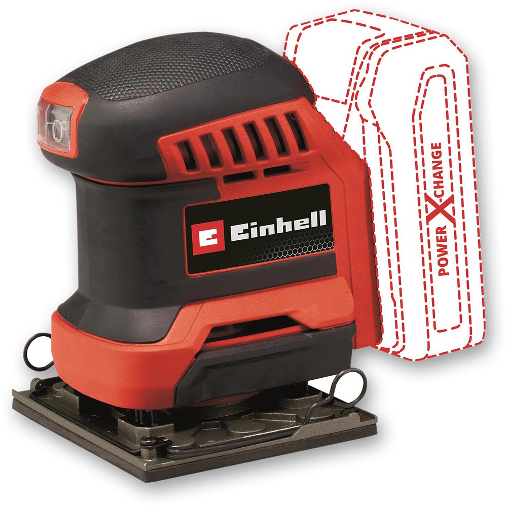 Einhell TE-OS 18/113 Li Palm Sander 18V (Body Only)