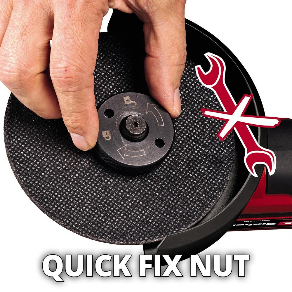 Einhell TP-AG 18/125 CE Q Li Pro Angle Grinder 18V (Body Only)