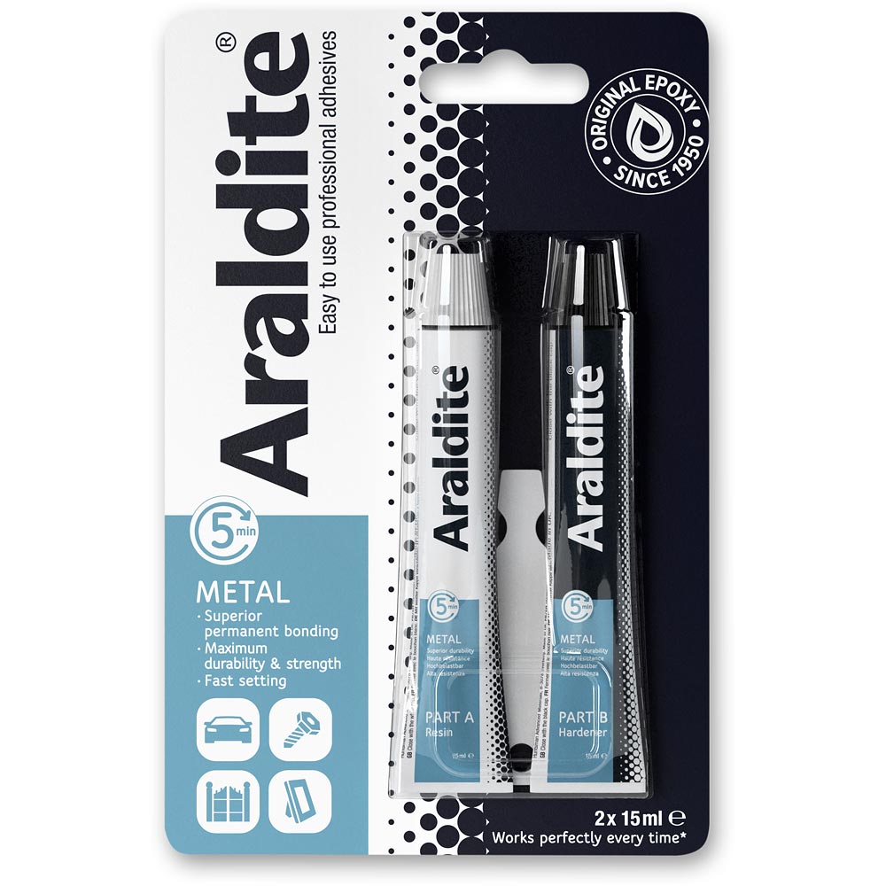 Araldite® STEEL Epoxy Tubes (2 x 15ml)