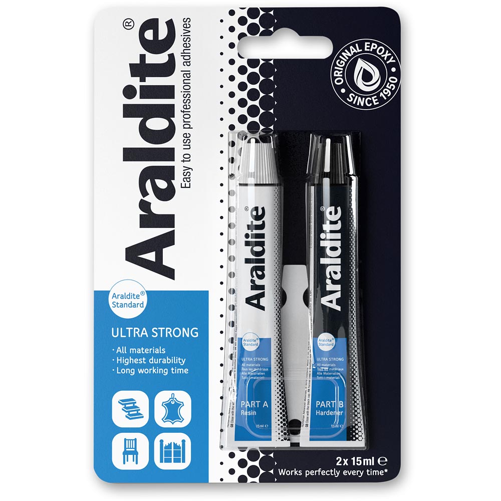 Araldite® STANDARD Epoxy Tubes (2 x 15ml)