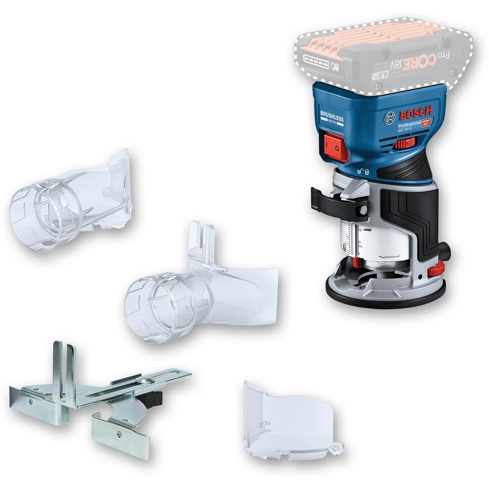 Bosch GKF 18V-8 Palm Router 18V (Body Only)