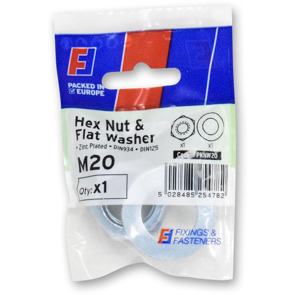 Foregfix Nut & Washer ForgePacks