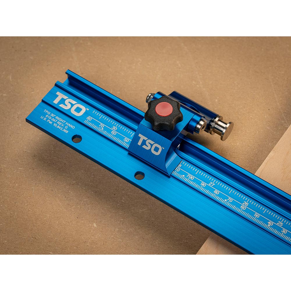 TSO Flip Stop for Parallel Guide System