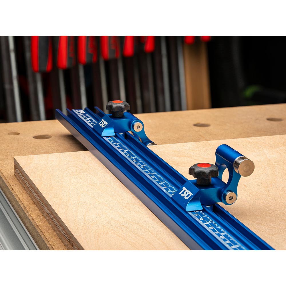 TSO Flip Stop for Parallel Guide System