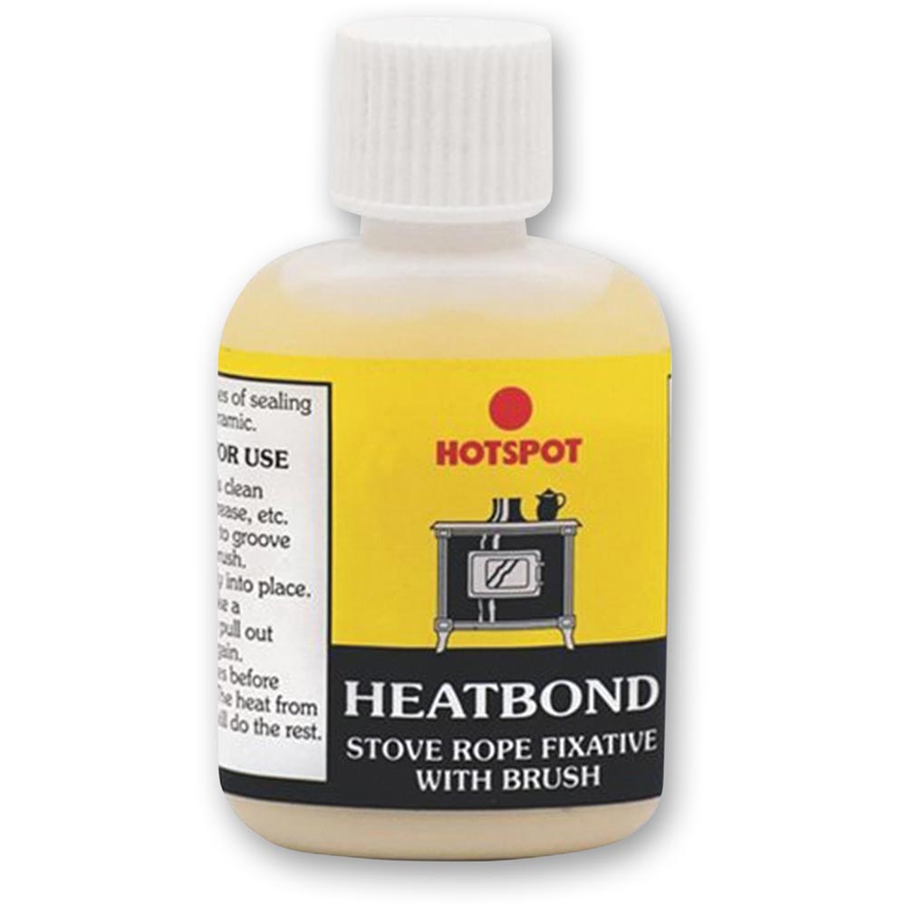 Heatbond Stove Rope Fixative Bottle & Brush 30m