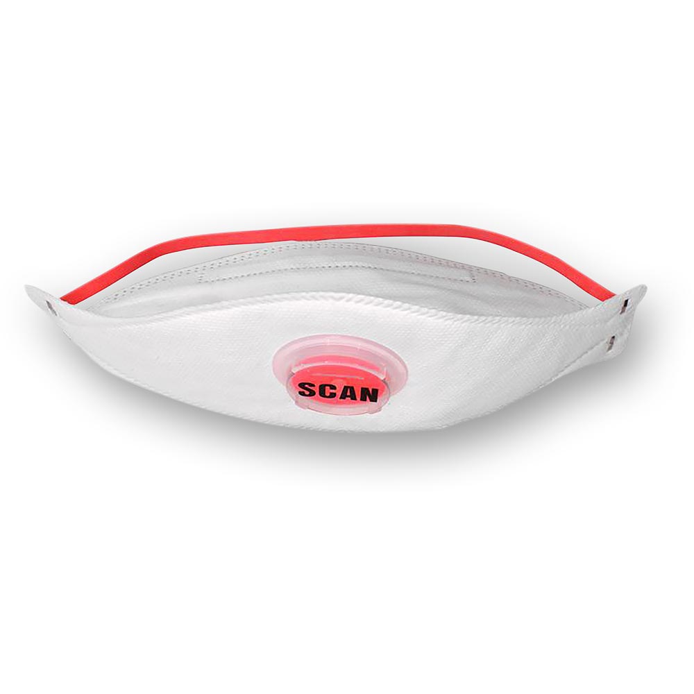 Scan Tri Fold Valved Respirator Masks (Pkt 3)
