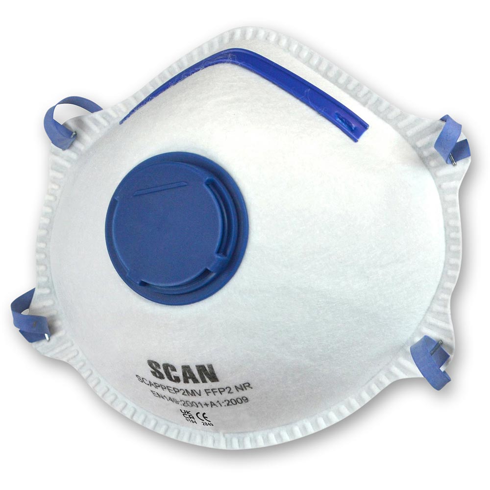 Scan Moulded Respirator Masks (Pkt 10)