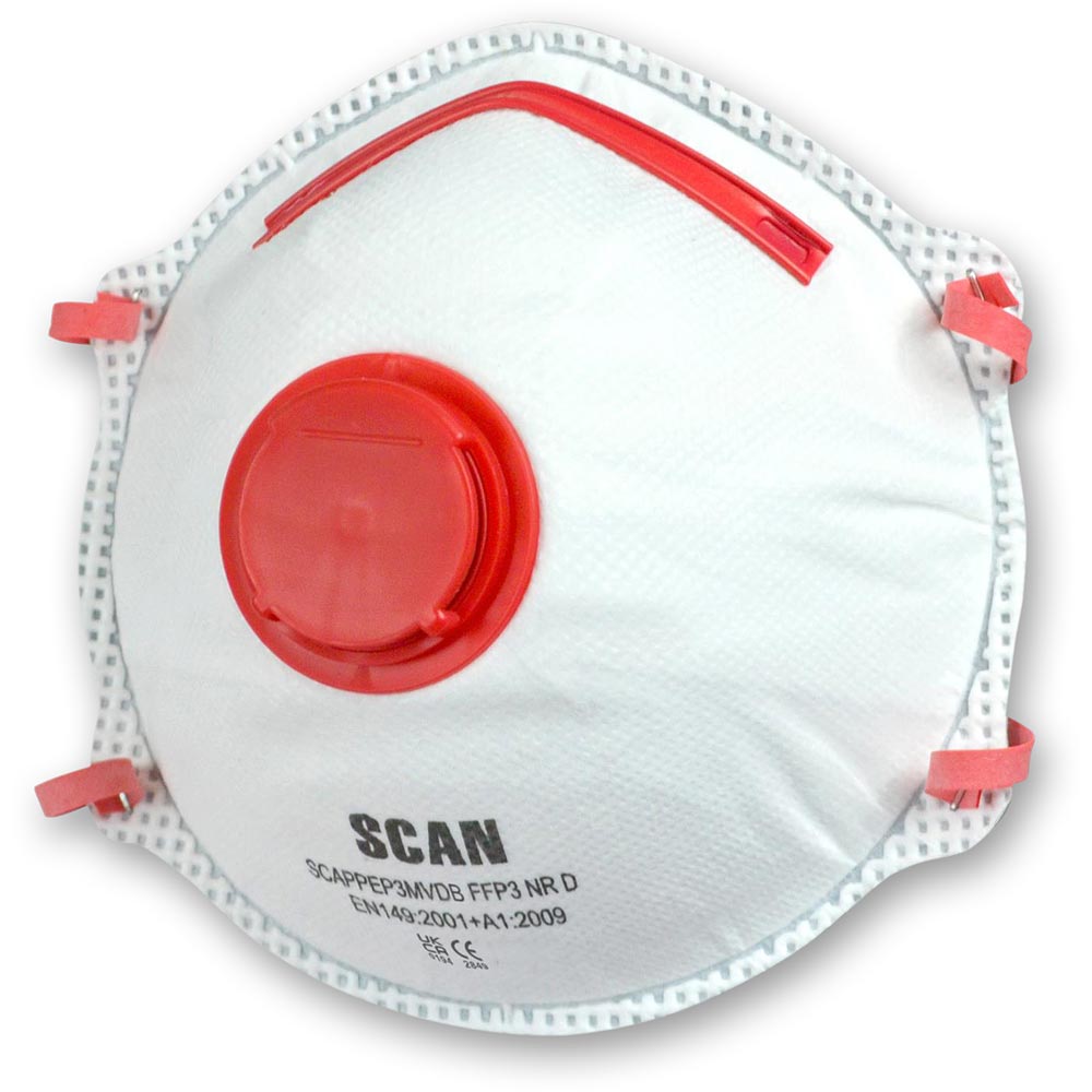 Scan Moulded Respirator Masks (Pkt 10)