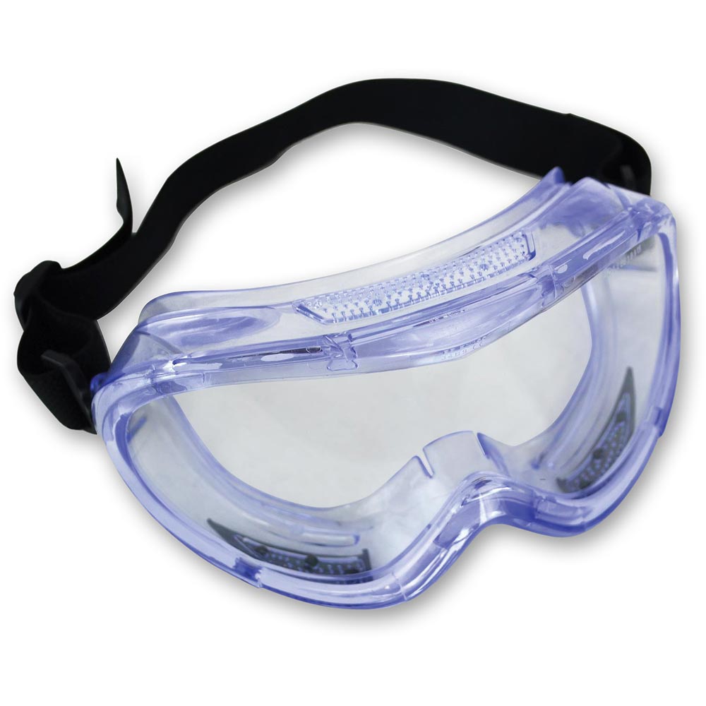 Scan Moulded Valved Clear Safety Goggles