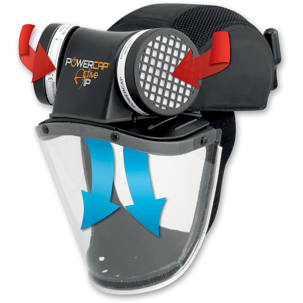 JSP Powercap Powered Respirator with Impact Visor