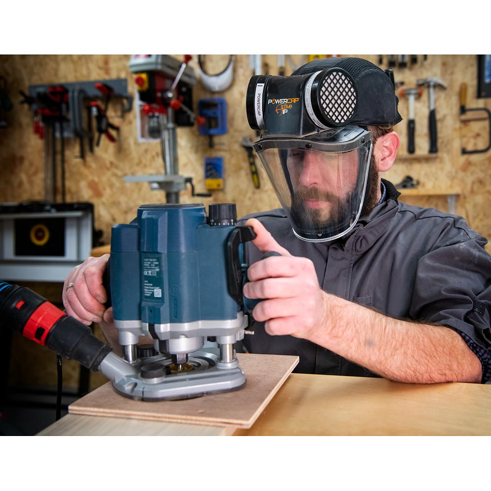 JSP Powercap Powered Respirator with Impact Visor