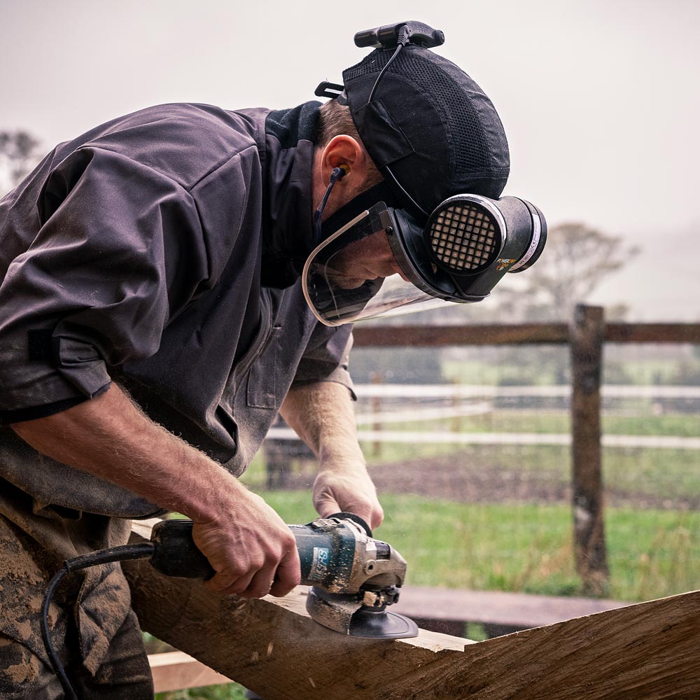 JSP Powercap Powered Respirator with Impact Visor