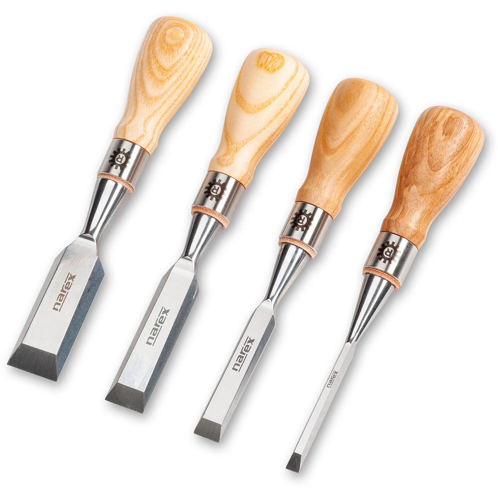 Narex 4 Piece Richter Butt Chisels