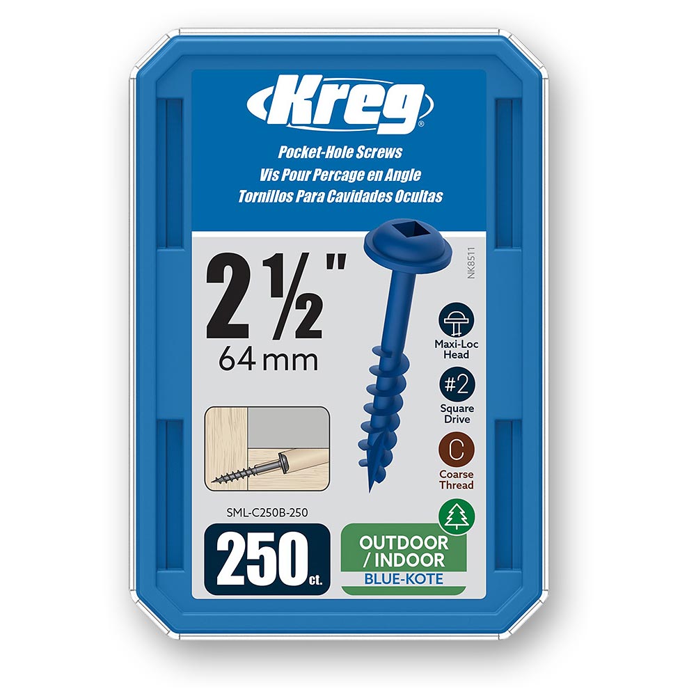 Kreg Blue-Kote WR Screws