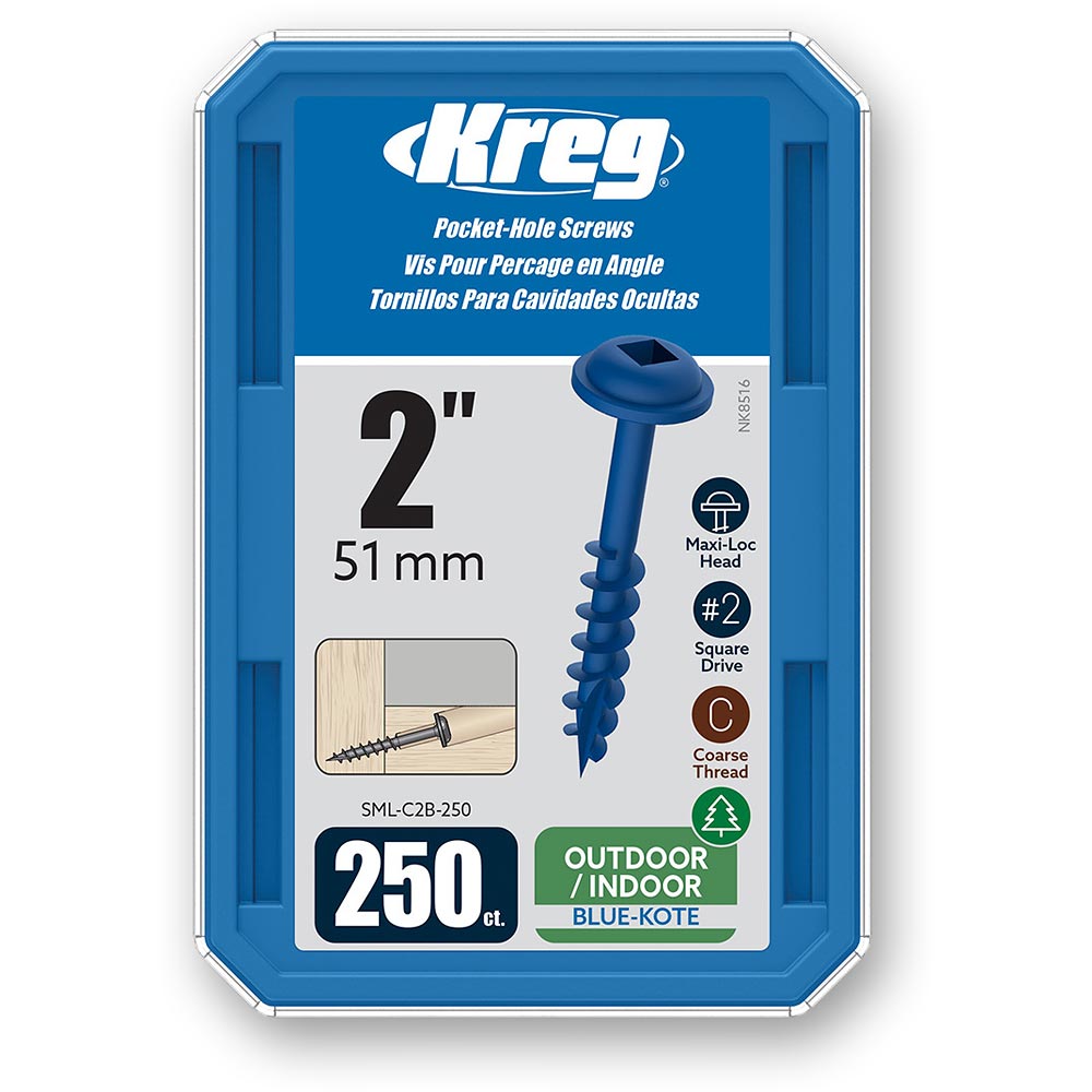 Kreg Blue-Kote WR Screws