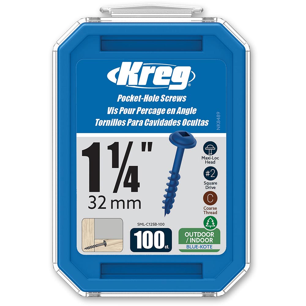Kreg Blue-Kote WR Screws