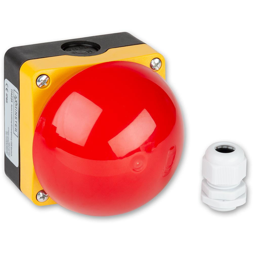 Axminster Auto Locking Emergency Off Switch