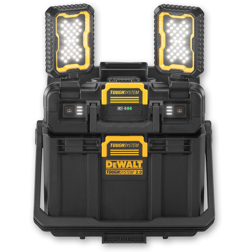 DeWALT TOUGHSYSTEM Task Box & Light 18V