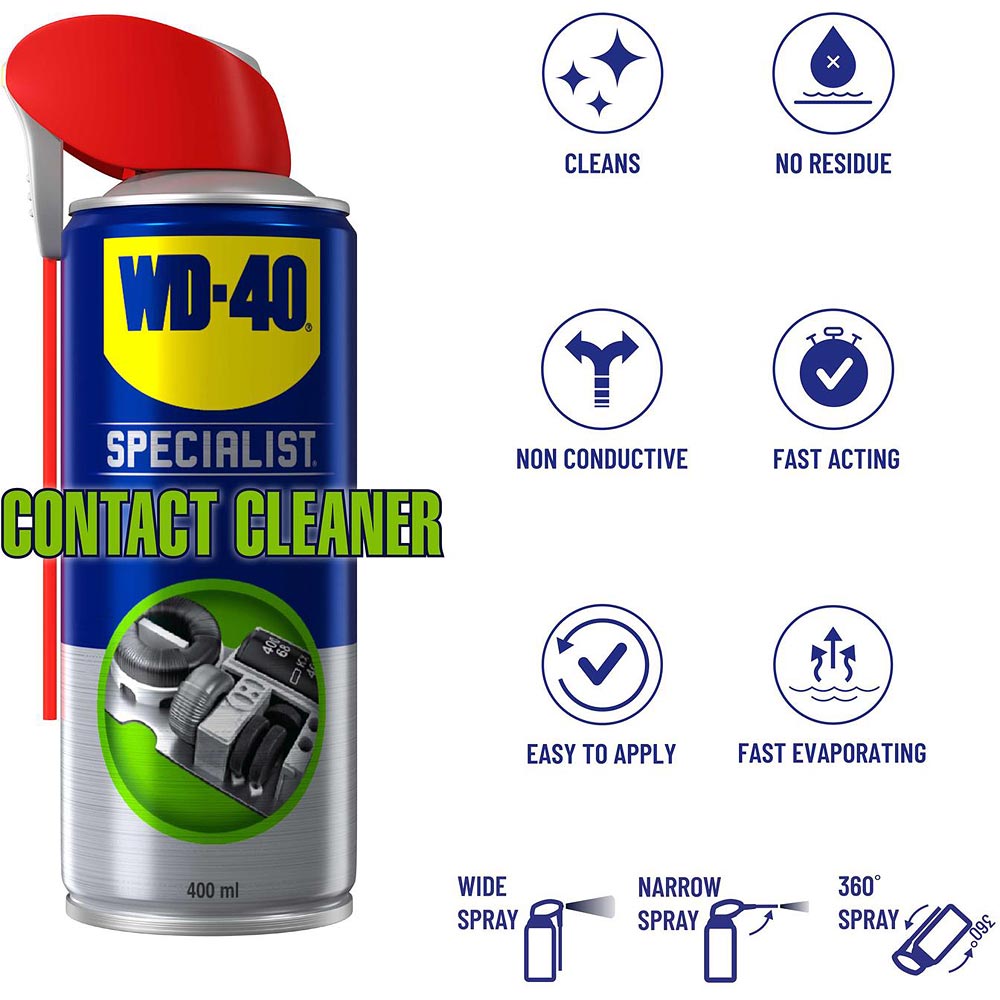 WD‑40® Fast Drying Contact Cleaner 400ml