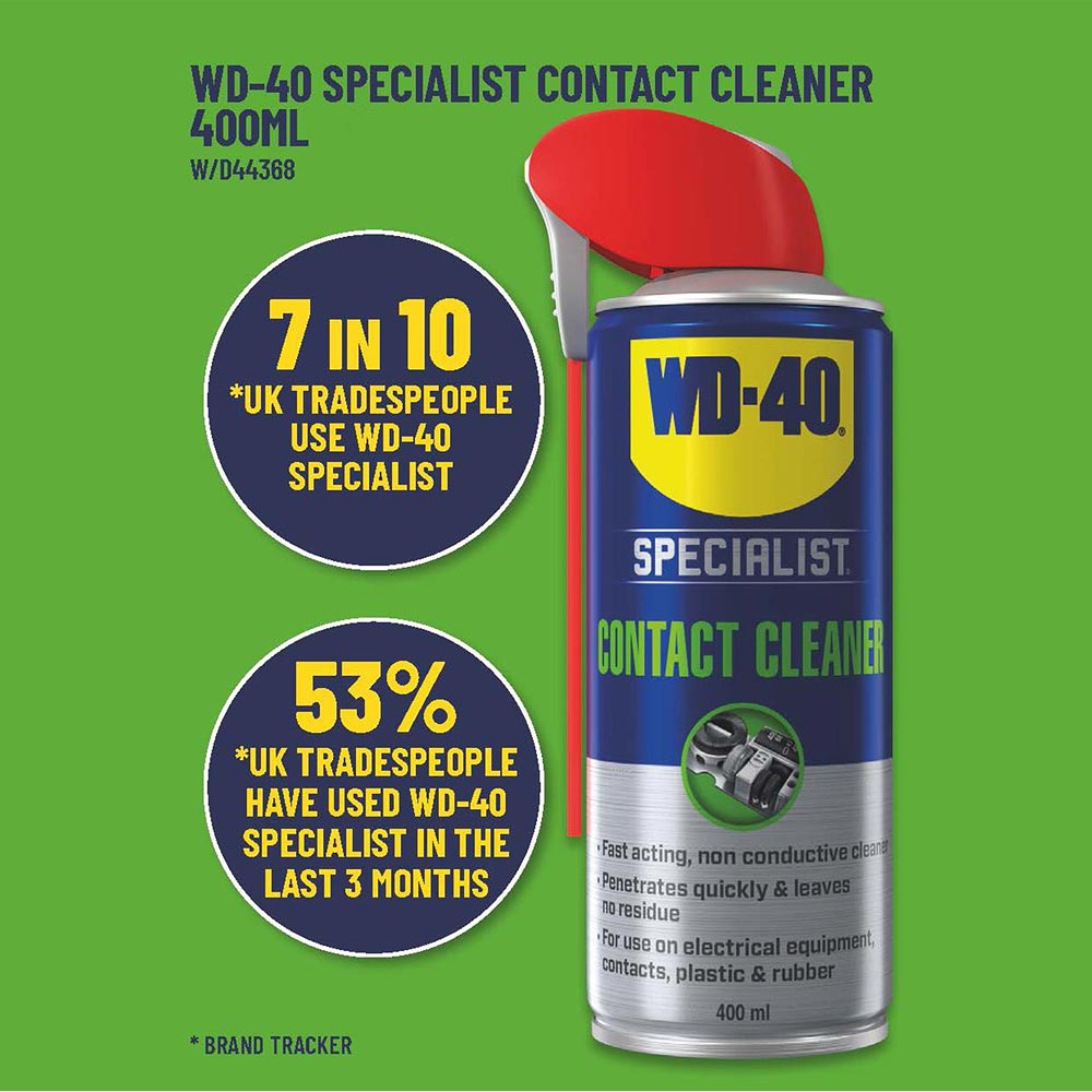 WD‑40® Fast Drying Contact Cleaner 400ml